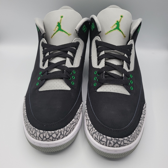 NEW Men's Sz 12 Air Jordan 3 Retro 'Pine Green' DH1259-400 - Picture 3 of 11